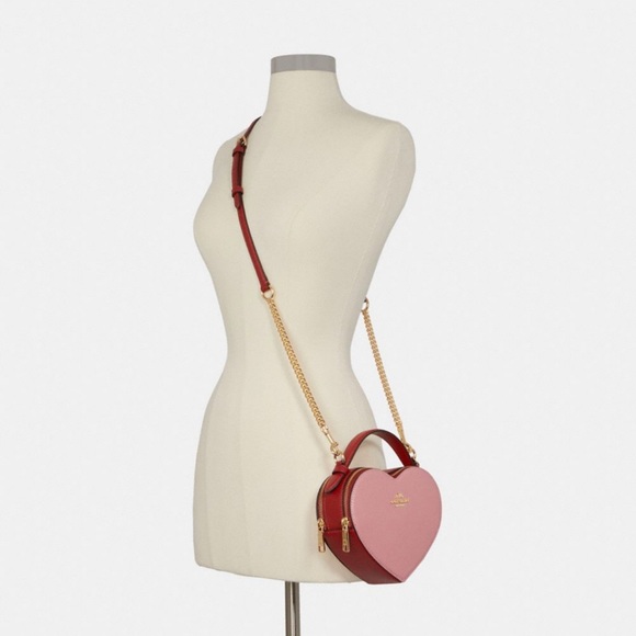 Heart Crossbody In Colorblock - Picture 7 of 9